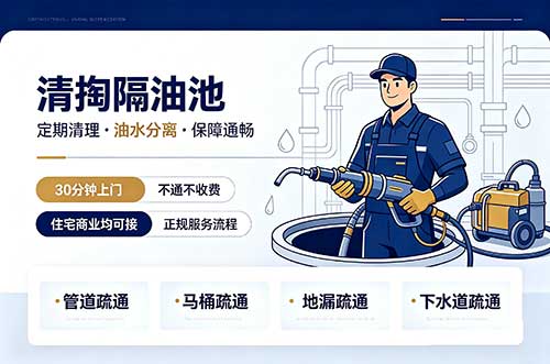 拜城清掏隔油池